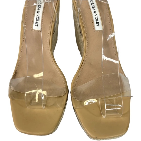 Chelsea & Violet Meline Wedge Sandal In Women's Size 11M - Picture 10 of 12